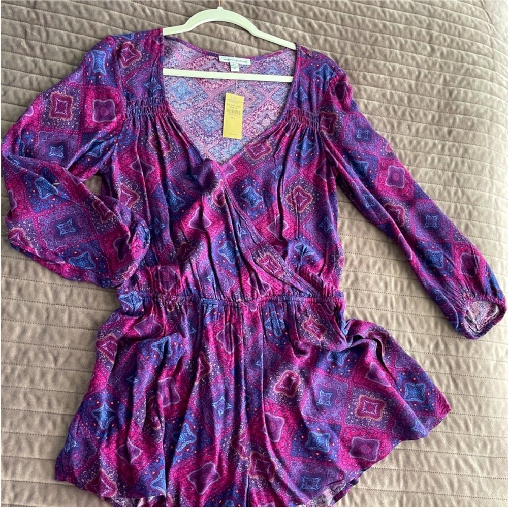 American Eagle long sleeve romper